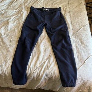 Edgevale campfire fleece men’s joggers pants navy blue - small